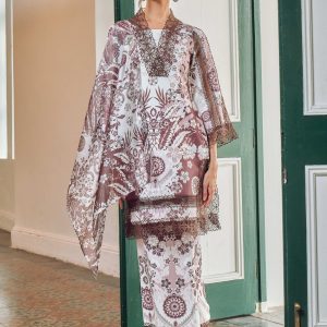 Katrina Kurung Printed (Adults) - Rich Brown