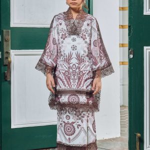 Katrina Kurung Printed (Kids) - Rich Brown
