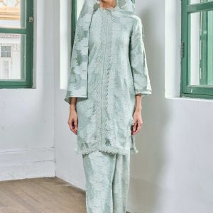 Kesuma Kurung (Adults) - Sage Green